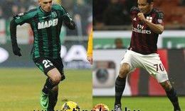 Serie A: Sassuolo - AC Milan