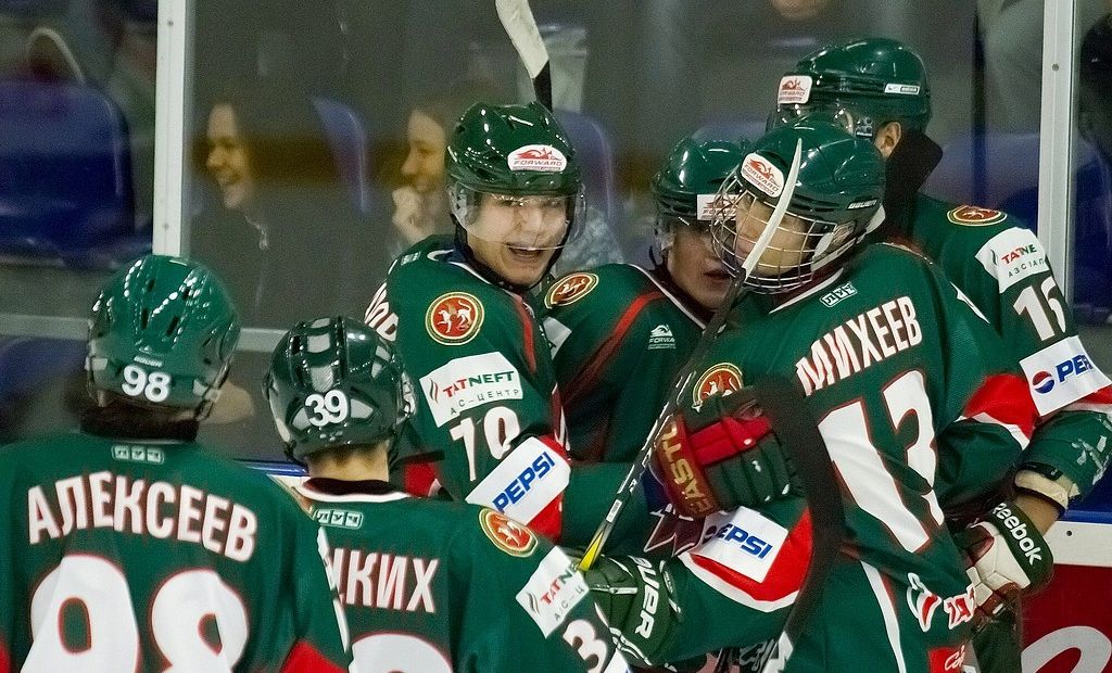 KHL: Dinamo Riga-Ak Barsz Kazany