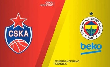 Euroliga, playoff: CSKA Moszkva - Fenerbahce (2. mérkőzés, Moszkva)
