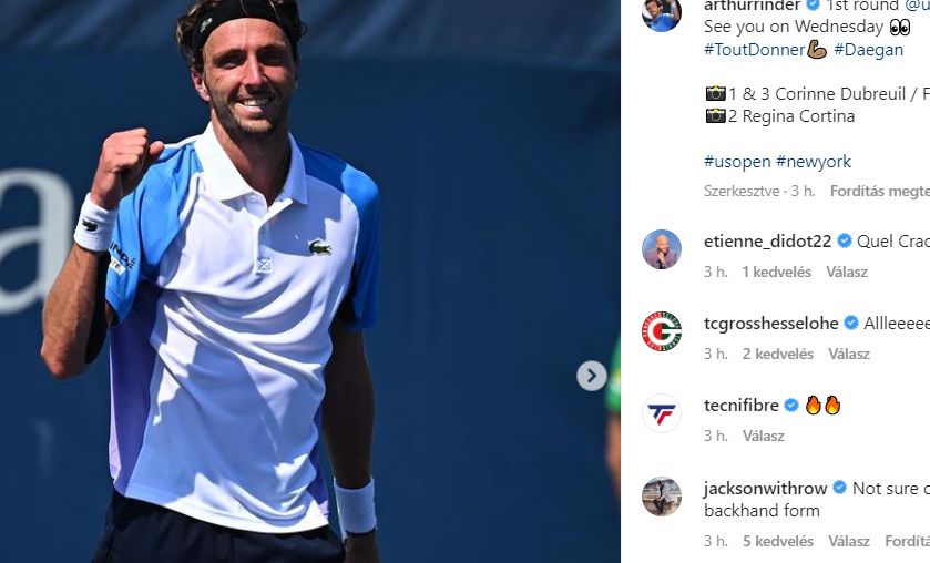 ATP Tour, Tel Aviv: A. Rinderknech – M. Copil