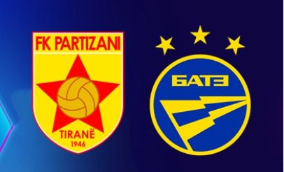 Single Value Tipp: Partizani Tirana - BATE Boriszov (BAJNOKOK LIGÁJA-selejtező) – 2023.07.11
