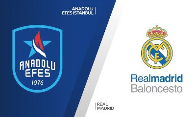 Kosárlabda Euroliga: Anadolu Efes - Real Madrid (A sportág európai csúcsmeccseinek egyike!)