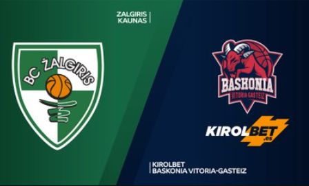 Kosárlabda Euroliga: Baskonia – Zalgiris Kaunas