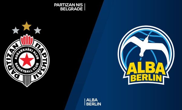 Euroliga: Partizan Belgrád - Alba Berlin