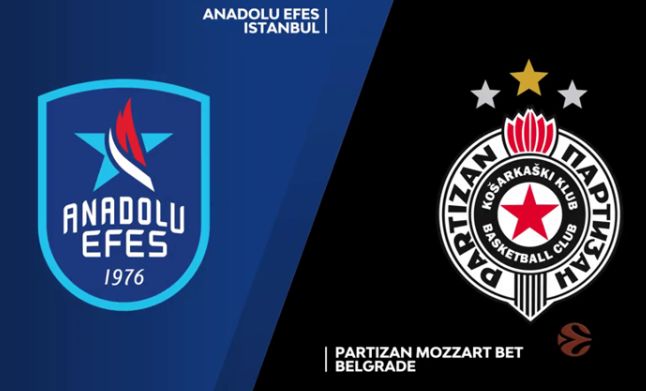 Euroliga: Anadolu Efes - Partizan