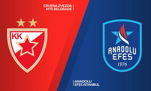 Euroliga: Crvena zvezda - Anadolu Efes
