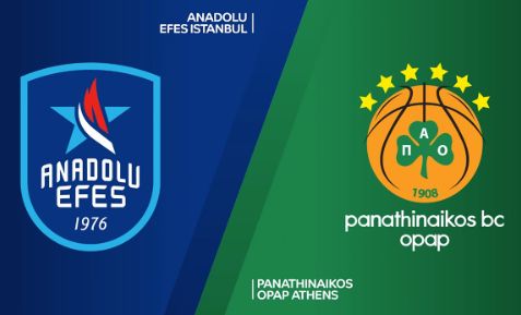 Euroliga: Anadolu Efes - Panathinaikosz