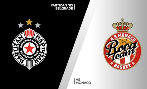 Euroliga: Partizan - Monaco