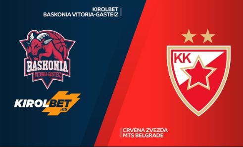 Euroliga:  Baskonia - Crvena Zvezda