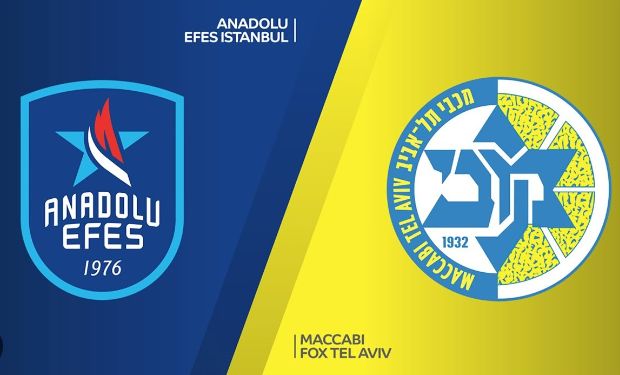 Euroliga: Maccabi Tel Aviv - Anadolu Efes