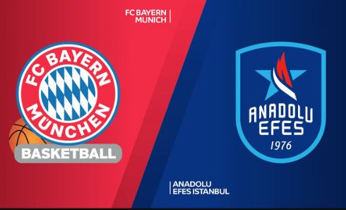 Euroliga: Bayern München - Anadolu Efes