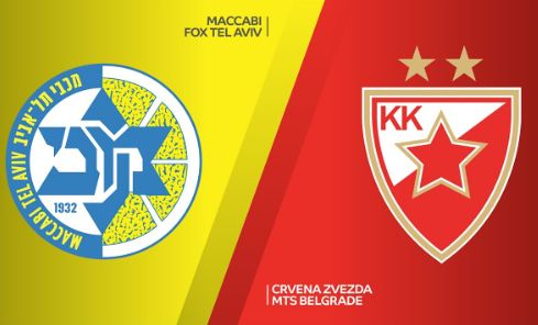 Euroliga: Maccabi Tel Aviv – Crvena Zvezda