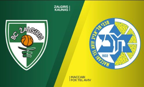 Euroliga: Zalgiris Kaunas – Maccabi Tel Aviv