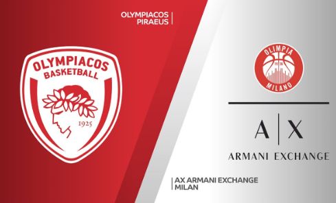 Euroliga: Olimpiakosz - Olimpia Milano