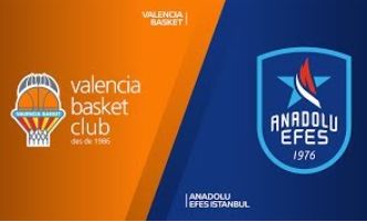 Euroliga: Valencia - Anadolu Efes