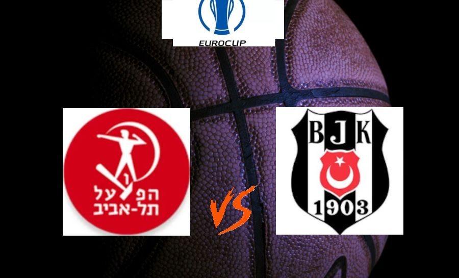 Kosárlabda EuroKupa: Hapoel Tel Aviv - Besiktas