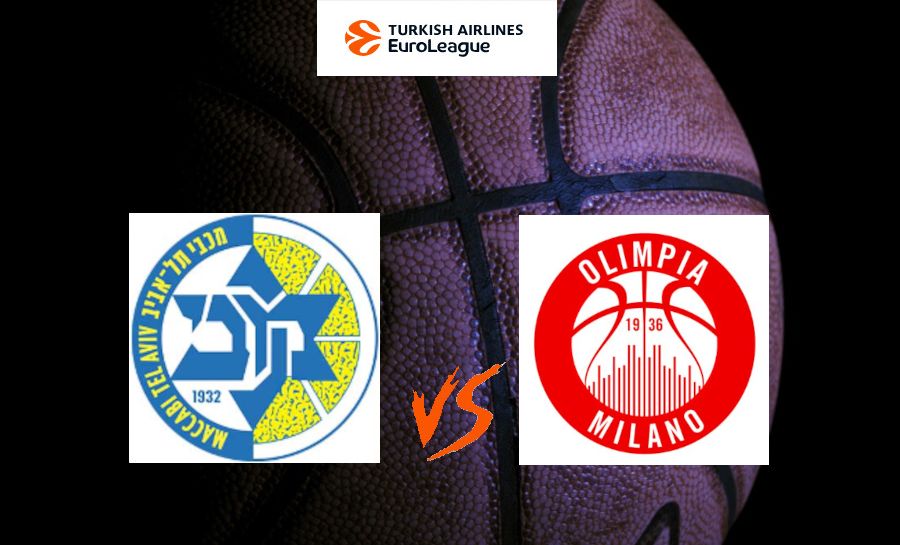 Euroliga: Maccabi Tel Aviv - Olimpia Milano