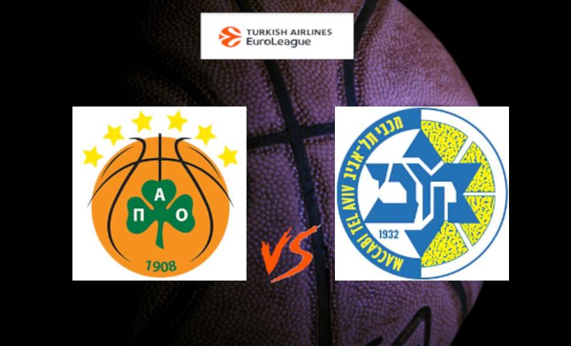 Euroliga: Panathinaikos - Maccabi Tel Aviv