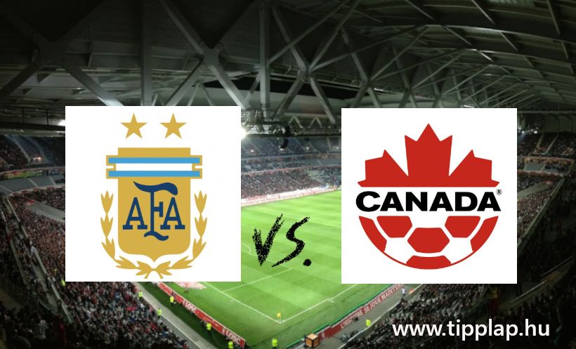 Single Value Tipp: Argentina - Kanada (Megkezdődik a Copa America is!)