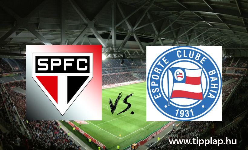 Brasiliero: Sao Paulo - Bahia  (kevés gól a tengerentúlról!) – 2024.06.30