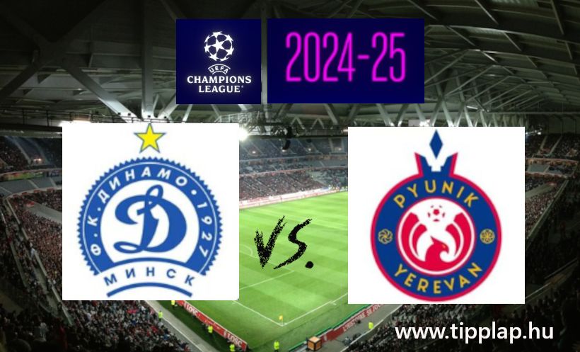 Single Value Tipp: Dinamo Minszk - Pjunyik Jereván
