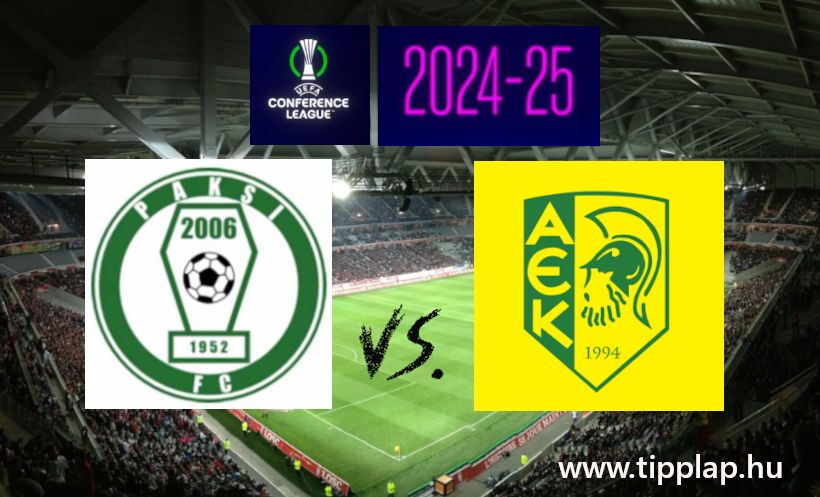 Konferencia Liga: Paks - AEK Larnaca