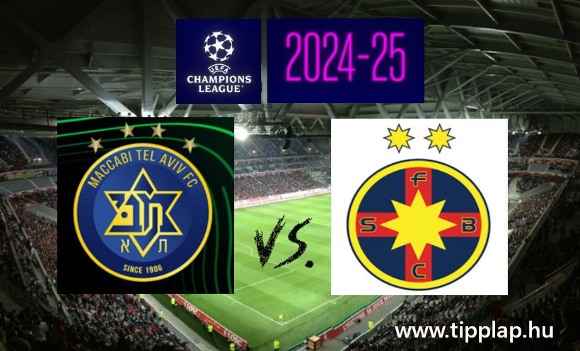 Bajnokok Ligája: Maccabi Tel Aviv - FCSB (Román búcsú a Bozsik Arénában?) – 2024.07.31
