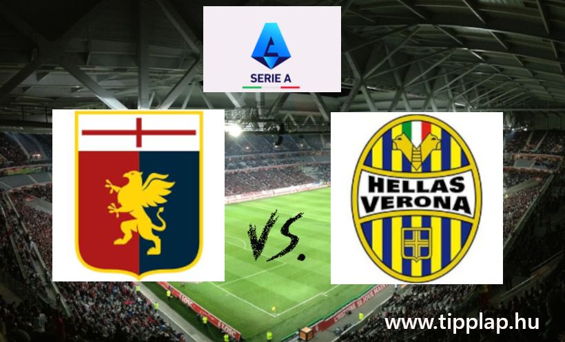 Serie A: Genoa - Hellas Verona (Kiegyenlített harc várható!) – 2024.09.01