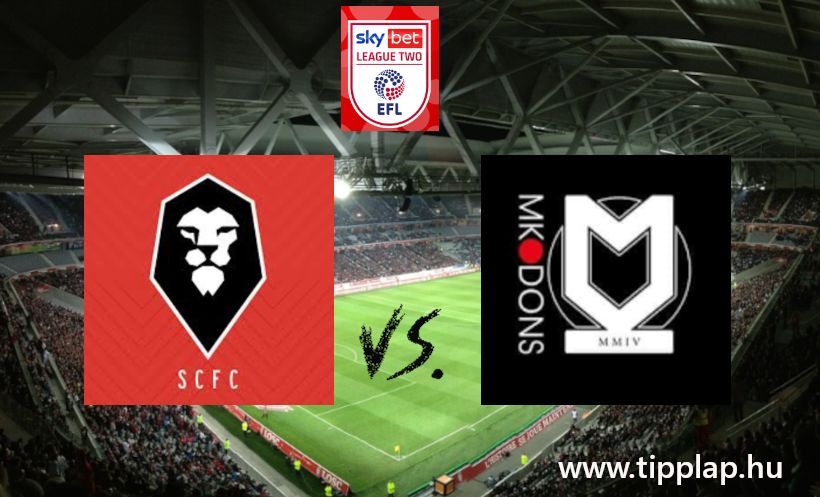 Angol Liga 2: Salford City - MK Dons (Egymásnak esnek!) – 2024.09.02