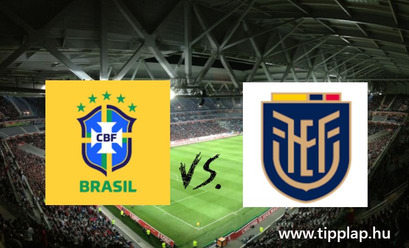 Szelvénykiegészítő tipp: Brazília - Ecuador
