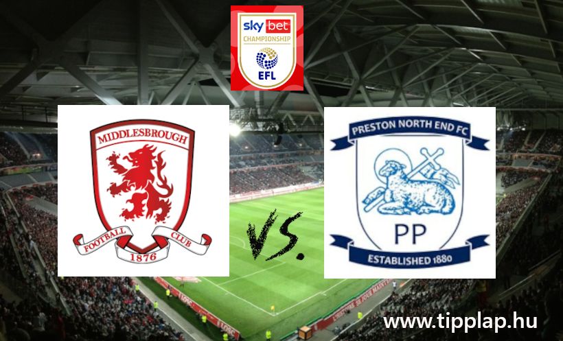 Szelvénykiegészítő tipp: Middlesbrough - Preston North End