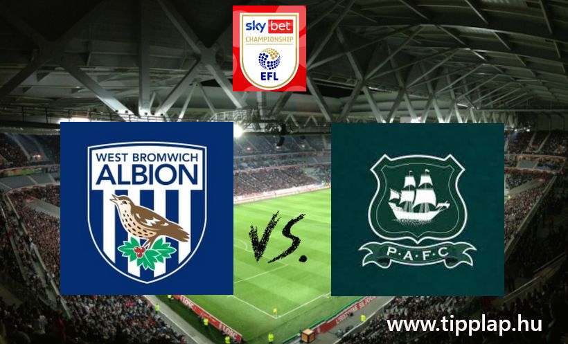 Szelvénykiegészítő tipp: West Bromwich Albion - Plymouth Argyle
