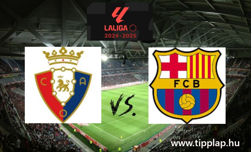Szelvénykiegészítő tipp: Osasuna – Barcelona