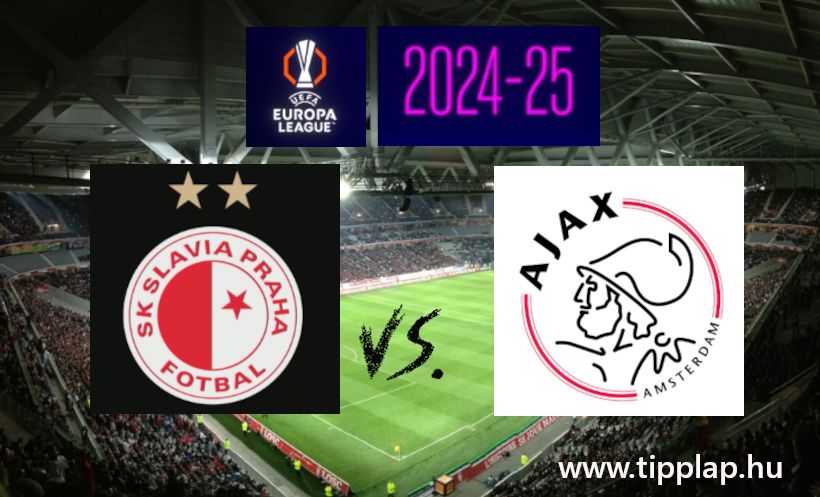 Európa Liga: Slavia Prága - Ajax (Prágában az Ajax!) - 2024.10.03