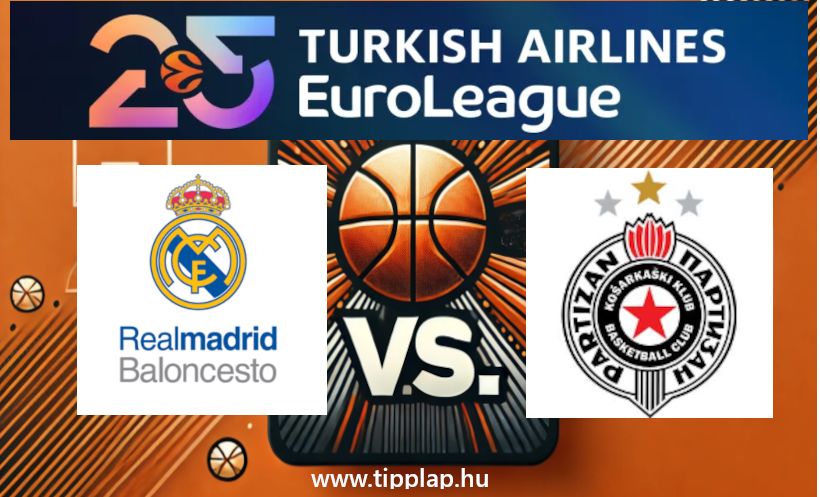 Euroliga: Real Madrid – Partizan Belgrád