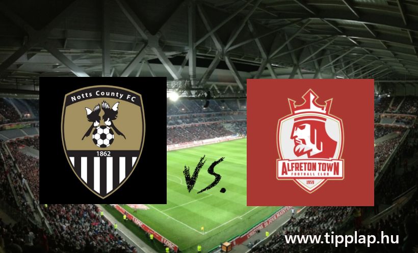 Szelvénykiegészítő tipp: Notts County - Alfreton Town