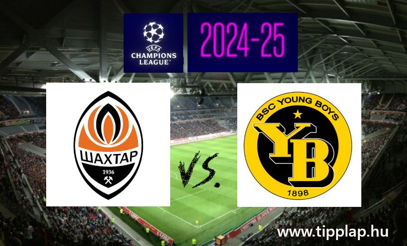 Single Value Tipp: Shakhtar Donyeck - Young Boys