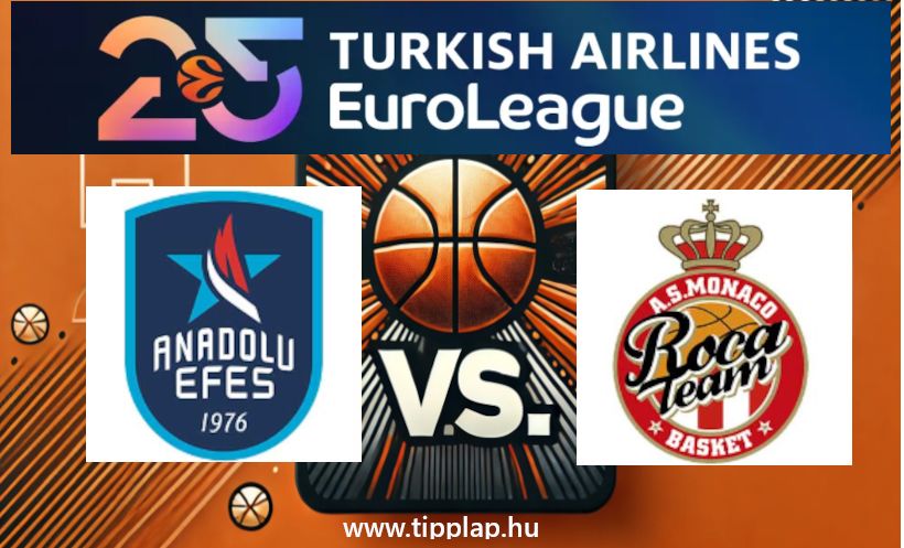 Euroliga: Anadolu Efes – Monaco