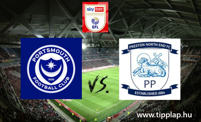 Szelvénykiegészítő tipp:  Portsmouth - Preston North End