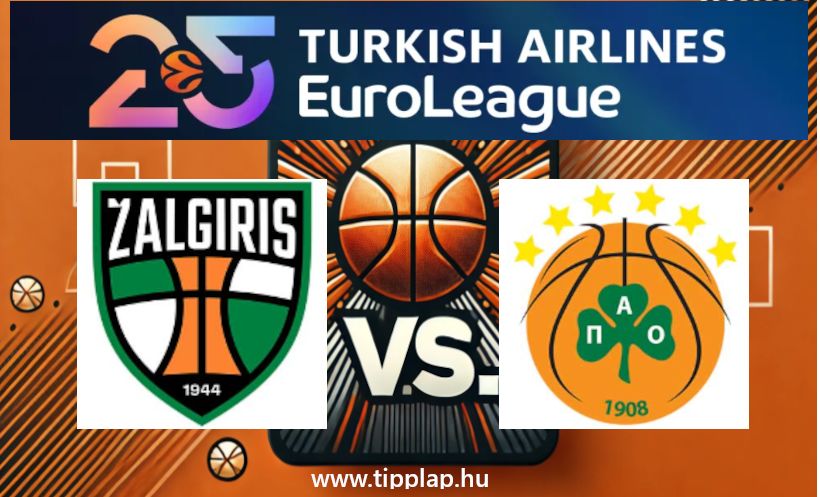 Euroliga: Zalgiris Kaunas – Panathinaikosz