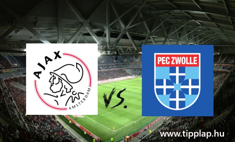 Szelvénykiegészítő tipp:  Ajax - PEC Zwolle