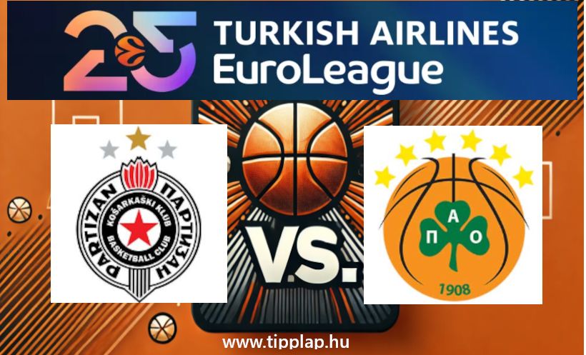 Euroliga: Partizan - Panathinaikosz