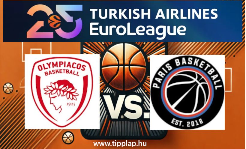 Euroliga: Olympiakosz – Paris BC