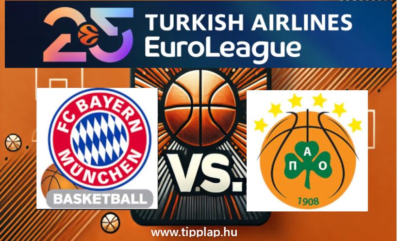 Euroliga: Bayern München - Panathinaikosz