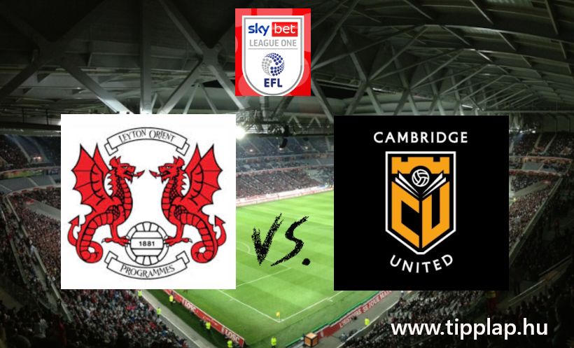 Szelvénykiegészítő tipp: Leyton Orient- Cambridge United
