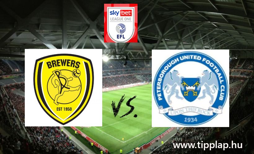 Szelvénykiegészítő tipp: Burton Albion - Peterborough United