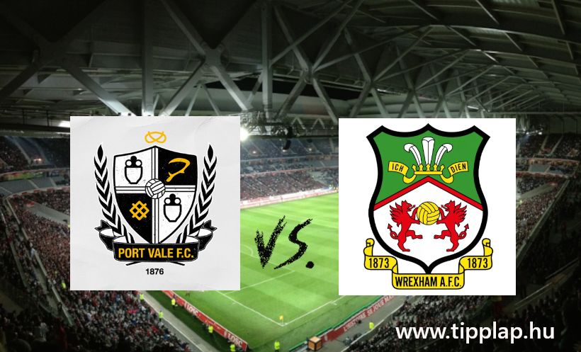 EFL Trophy: Port Vale - Wrexham (Erős vendégesély és gólok!) – 2025.01.07