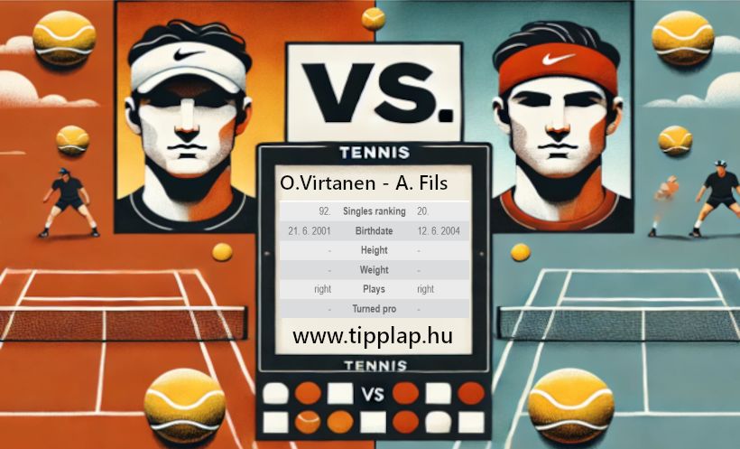 Ausztrál Open: O. Virtanen – A. Fils (Vasárnap éjjel)