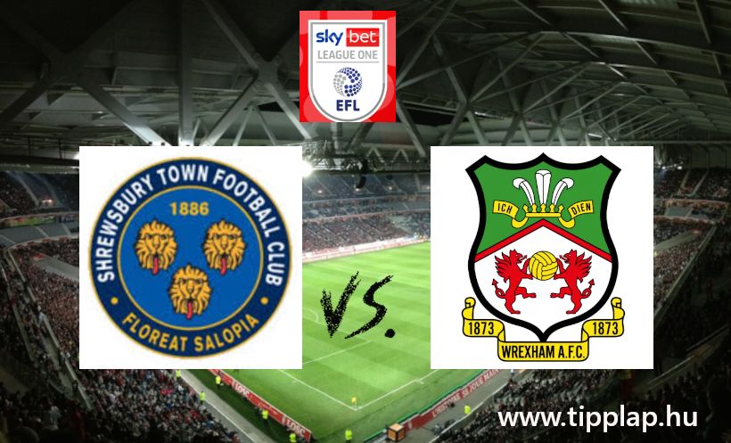 League One: Shrewsbury Town - Wrexham (Gólváltás az angol harmadosztályban!) - 2025.01.16