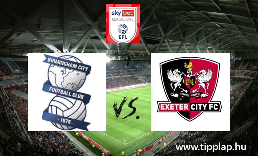 Szelvénykiegészítő tipp: Birmingham City - Exeter City